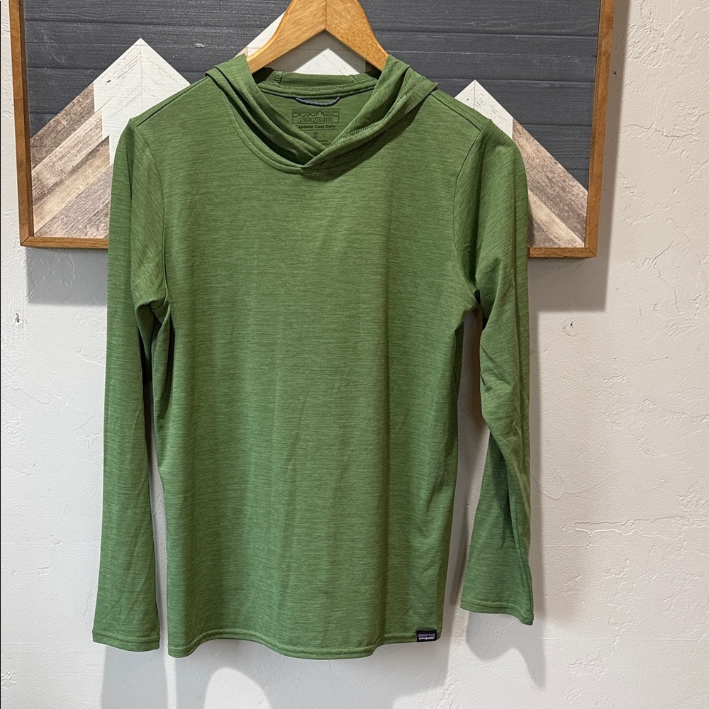 Patagonia Olive Long Sleeve Tee
